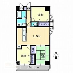 レイクウエスト 401号室