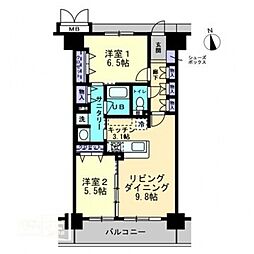 アルファライフ中央通り 202号室