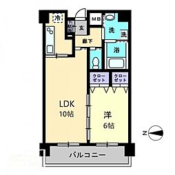 アルファレガロ栗林 203号室