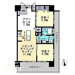 アルファライフ瓦町北 606号室