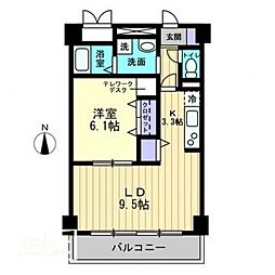 フィール上之町 606号室