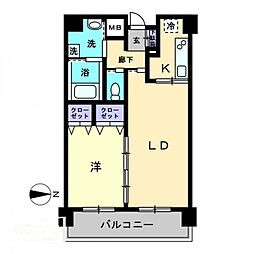アルファレガロ栗林 501号室