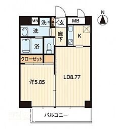 アルファレガロ錦町 204号室