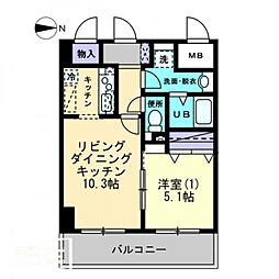 ル・マレＮｉｓｈｉｋｉｍａｃｈｉ 403号室
