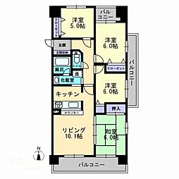 ダイアパレス上之町弐番館 1202号室
