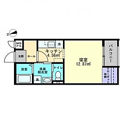 ミュー亀井町 205号室