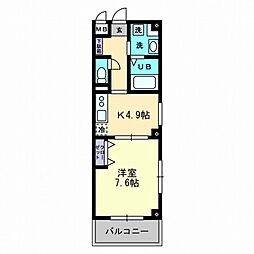 セブンシーズ城見 405号室