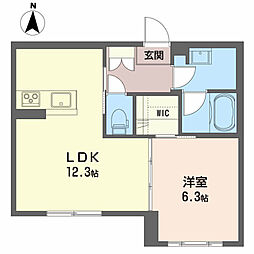 ベレオ　トワ・スール 102号室