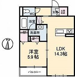 ベレオ高そね 302号室