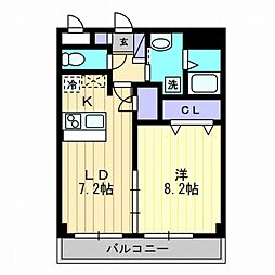 エピナール北久保 107号室