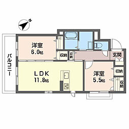 ルピナス・ＫIII 302号室