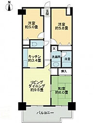 クレスト 502号室