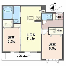 シャーメゾン　セレッソ 202号室