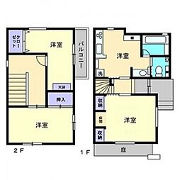 城見町一戸建 1号室