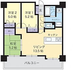 アルファステイツ知寄III 805号室