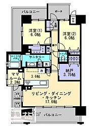 アルファステイツ倉敷鶴形II 1401号室