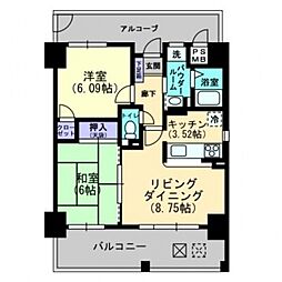 アルファステイツ入船町 407号室