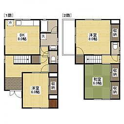 南手城1丁目貸家 1号室