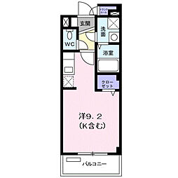 クラール花園 203号室