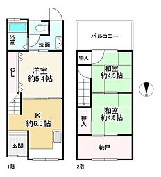 四天王寺1丁目　中古テラス