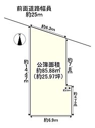 天王寺区勝山3丁目　売土地