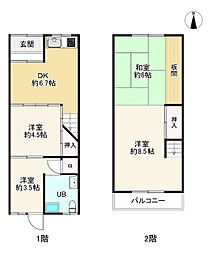 生野区鶴橋5丁目　中古テラスハウス