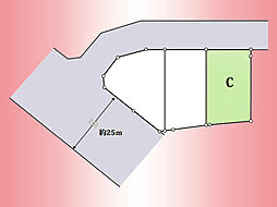 小田急線　町田駅　山崎町　土地　Ｃ区画