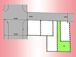 相模線　上溝駅　星が丘4丁目　土地　4号地