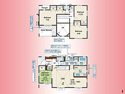 小田急線　町田駅　木曽西3丁目　戸建　1号棟