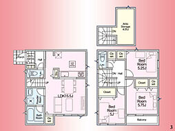 相模線　番田駅　上溝　戸建　3号棟