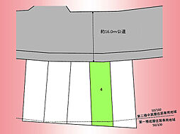 小田急線　鶴川駅　鶴川1丁目　土地　4号地