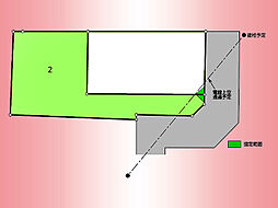 小田急江ノ島線　東林間駅　相南2丁目　土地　宅地2