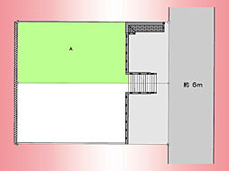 小田急線　鶴川駅　鶴川3丁目　土地　Ａ区画