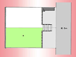 小田急線　鶴川駅　鶴川3丁目　土地　Ｂ区画