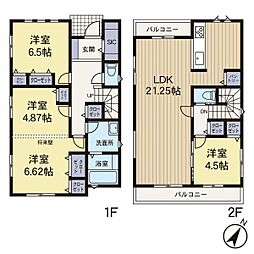 二俣川(横浜市旭区本村町)　2号棟