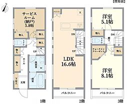 大和市鶴間1丁目　2号棟