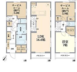 大和市鶴間1丁目　1号棟