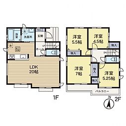 海老名市杉久保北5丁目　B号棟