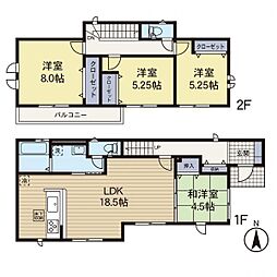 綾瀬市小園　1号棟