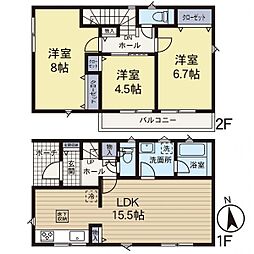 海老名市国分寺台1丁目　1号棟
