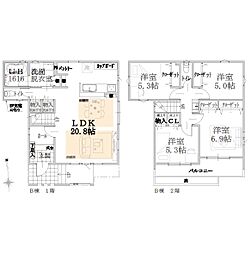 新築分譲戸建　十日市場　全4棟　B棟