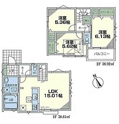 新築分譲戸建　九品仏　全2棟　1号棟