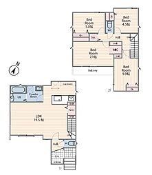 新築分譲戸建　鴨居　全2棟　No.2