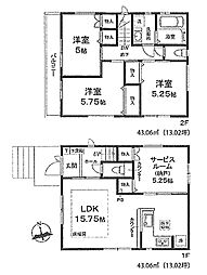 新築分譲戸建　鴨居　全2棟　1号棟