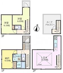 板橋区大山東町　新築戸建　2号棟