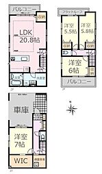 中野区江古田1丁目　新築戸建