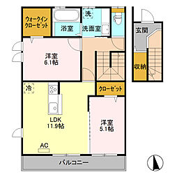 イリエール篠ノ井　Ｃ 201