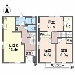 タウンハウス三本柳 101