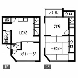 寝屋川市高柳2丁目の一戸建て