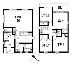安土町常楽寺　新築戸建